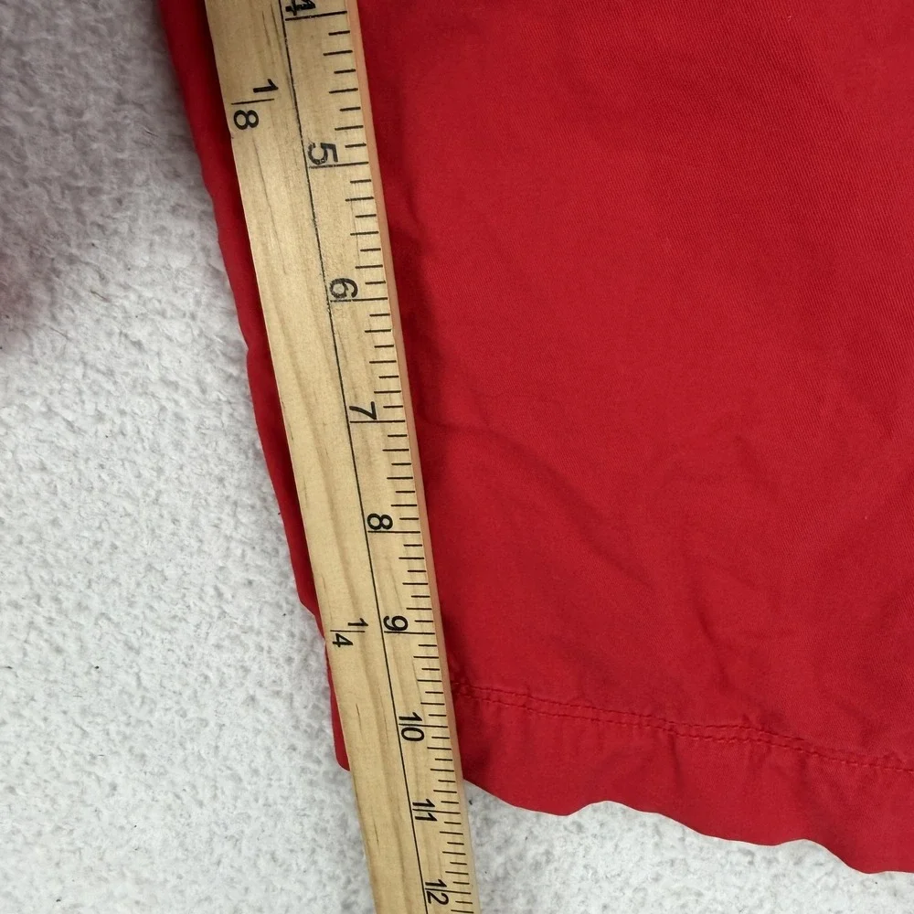 Hugo Boss‎ Shorts Mens 40 Red Clyde Regular Fit Chino 11 Inseam Casual Summer